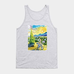 Starry night then Early bike. Tank Top